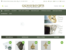 Tablet Screenshot of galwaybaygifts.com